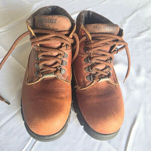 Vintage Handmade Dexter Brown Leather Boots Waterproof Made in de USA Boots 7.5